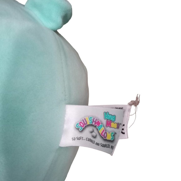 Squishmallow Hug Mees Pierre blue and white plush - Picture 7 of 9